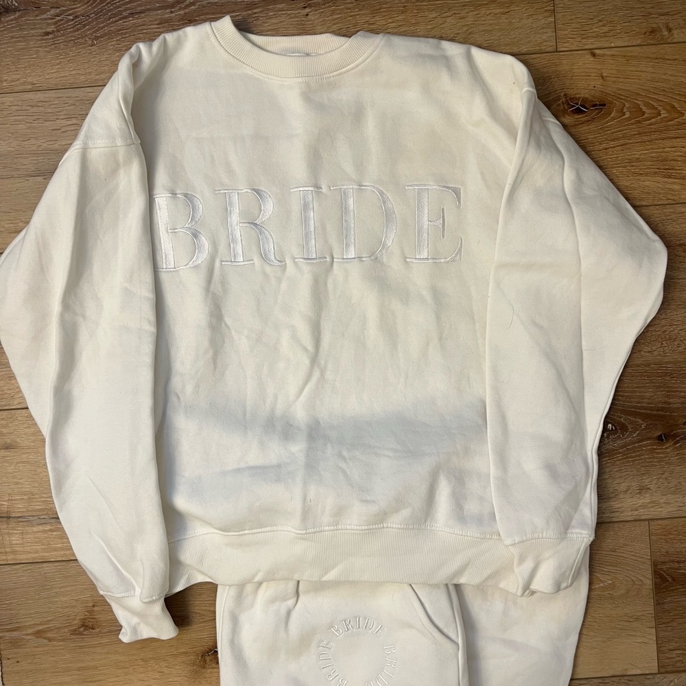 Bride Crew Neck Sweater and Sweatpants